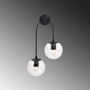Opviq Jewel - 10570 Lámpara de pared negra